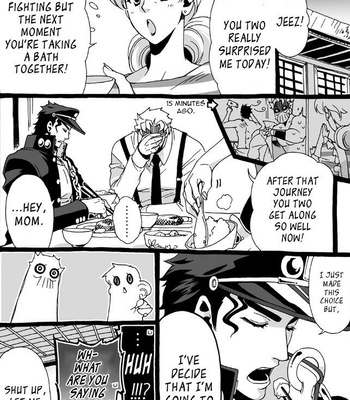 [Nanae Chrono] Grandson loves his Grandfather too much – JoJo’s Bizarre Adventure dj [Eng] – Gay Manga sex 276