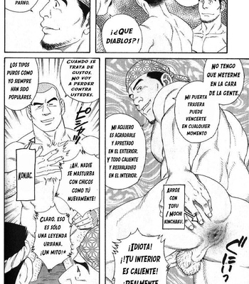 [Tagame Gengoroh] Hot oden – Caliente Oden [Spanish] [Decensored] – Gay Manga sex 4