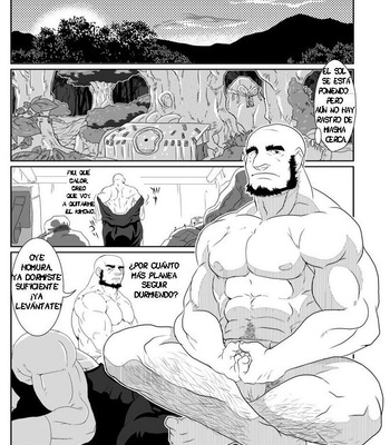 [R⑨N (Ron)] The Pair From The Hayate Clan | El par de mensajeros del clan Hayate [Spanish] [Decensored] – Gay Manga sex 3