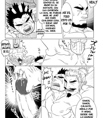 [R⑨N (Ron)] The Pair From The Hayate Clan | El par de mensajeros del clan Hayate [Spanish] [Decensored] – Gay Manga sex 17