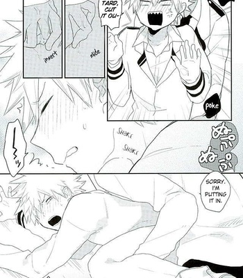 [Kushiyabu (Kuroda)] Sensei! Todoroki-kun to Bakugou-kun ga Gakkou no Toile de Ichaicha Shiteimasu! – Boku no Hero Academia dj [Eng] – Gay Manga sex 10