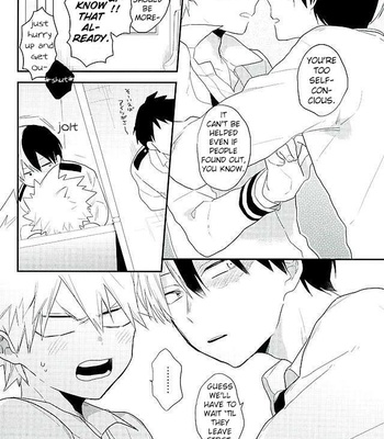 [Kushiyabu (Kuroda)] Sensei! Todoroki-kun to Bakugou-kun ga Gakkou no Toile de Ichaicha Shiteimasu! – Boku no Hero Academia dj [Eng] – Gay Manga sex 5