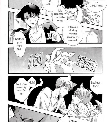 [IS.g/ Kimi Ichinashi] Shingeki no Kyojin dj – Wannyan Ereri! 4 [Eng] – Gay Manga sex 9