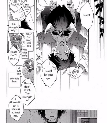 [IS.g/ Kimi Ichinashi] Shingeki no Kyojin dj – Wannyan Ereri! 4 [Eng] – Gay Manga sex 11