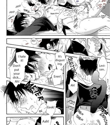 [IS.g/ Kimi Ichinashi] Shingeki no Kyojin dj – Wannyan Ereri! 4 [Eng] – Gay Manga sex 15