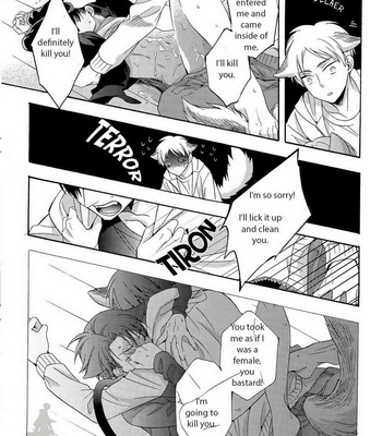 [IS.g/ Kimi Ichinashi] Shingeki no Kyojin dj – Wannyan Ereri! 4 [Eng] – Gay Manga sex 20