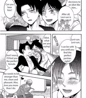 [IS.g/ Kimi Ichinashi] Shingeki no Kyojin dj – Wannyan Ereri! 4 [Eng] – Gay Manga sex 24