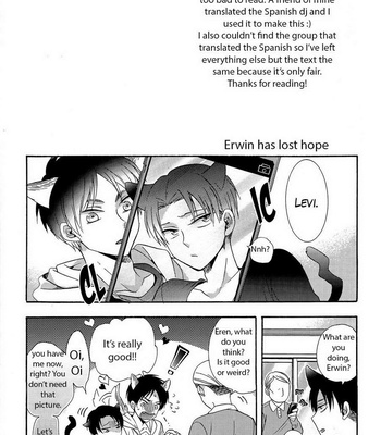 [IS.g/ Kimi Ichinashi] Shingeki no Kyojin dj – Wannyan Ereri! 4 [Eng] – Gay Manga sex 26