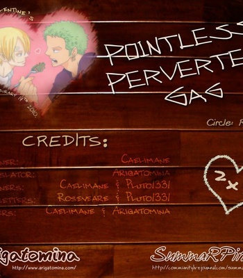 [ROM-13 (Nari)] One Piece dj – Pointless, Perverted Gag [kr] – Gay Manga sex 35