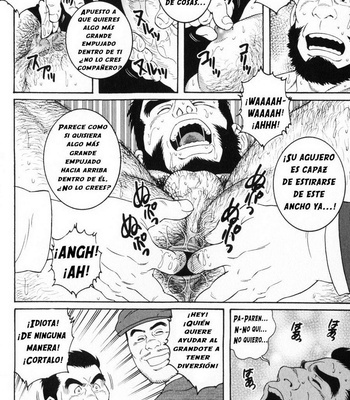 [Tagame Gengoroh] Chigo | El protegido [Spanish] [Decensored] – Gay Manga sex 16