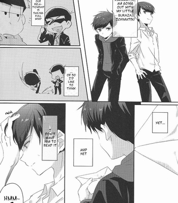 [Kaya no Soto (Koume)] Osomatsu-san dj – Soba ni Ite, Meutsuri Shinaide [Eng] – Gay Manga sex 3