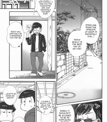[Double Sample (Nanatorizu)] Osomatsu-san dj – Shijou Saidai no Jihen [Eng] – Gay Manga sex 4