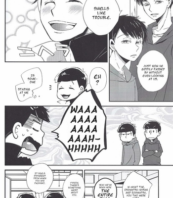 [Double Sample (Nanatorizu)] Osomatsu-san dj – Shijou Saidai no Jihen [Eng] – Gay Manga sex 5