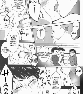[Double Sample (Nanatorizu)] Osomatsu-san dj – Shijou Saidai no Jihen [Eng] – Gay Manga sex 10