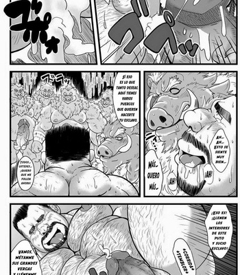 [Bear Tail (Chobi)] Butadorei  | Esclavo del cerdo [Decensored] [Spanish] – Gay Manga sex 15