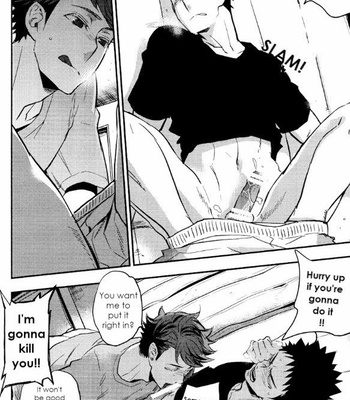 [Cinnamon/ Macho] Ore no Iwa-chan ga Saikin Eroi no de Komaru – Haikyuu!! dj [Eng] – Gay Manga sex 5