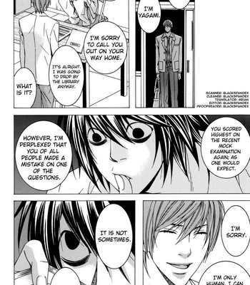 [ICHINOSE Ayako] Death Note dj – Aru Seito to Kyoushi no Kankei [Eng] – Gay Manga sex 9