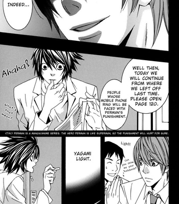 [ICHINOSE Ayako] Death Note dj – Aru Seito to Kyoushi no Kankei [Eng] – Gay Manga sex 6