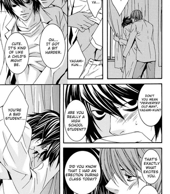 [ICHINOSE Ayako] Death Note dj – Aru Seito to Kyoushi no Kankei [Eng] – Gay Manga sex 8