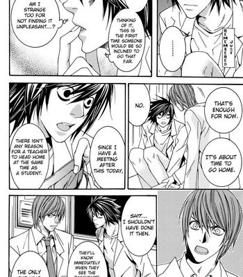 [ICHINOSE Ayako] Death Note dj – Aru Seito to Kyoushi no Kankei [Eng] – Gay Manga sex 13