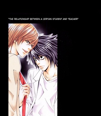 [ICHINOSE Ayako] Death Note dj – Aru Seito to Kyoushi no Kankei [Eng] – Gay Manga sex 18