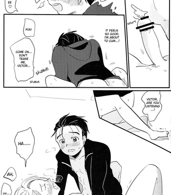 [AAAMOOO (chiyoko)] nee, hontou wa kimochiyokunain desho!? – Yuri!!! on ICE dj [Eng] – Gay Manga sex 35