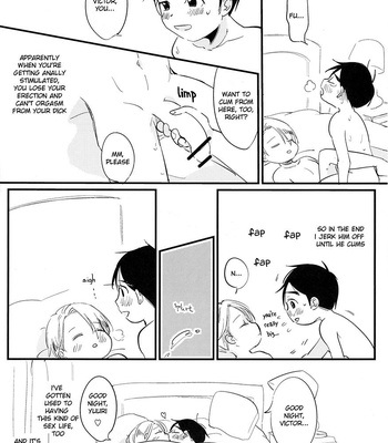 [AAAMOOO (chiyoko)] nee, hontou wa kimochiyokunain desho!? – Yuri!!! on ICE dj [Eng] – Gay Manga sex 4