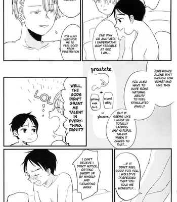 [AAAMOOO (chiyoko)] nee, hontou wa kimochiyokunain desho!? – Yuri!!! on ICE dj [Eng] – Gay Manga sex 9