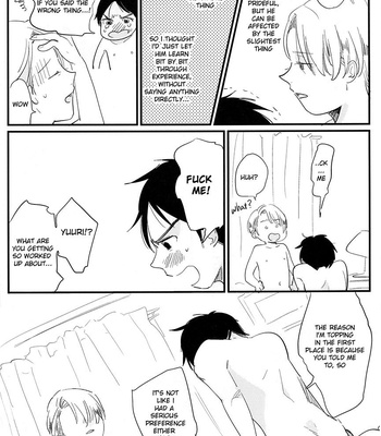 [AAAMOOO (chiyoko)] nee, hontou wa kimochiyokunain desho!? – Yuri!!! on ICE dj [Eng] – Gay Manga sex 10