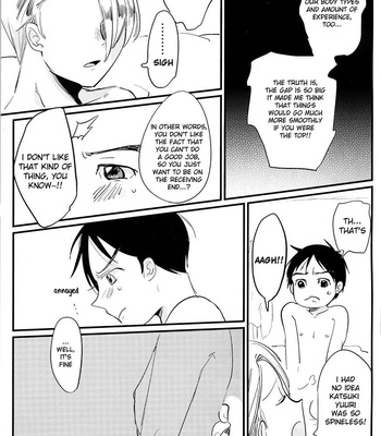[AAAMOOO (chiyoko)] nee, hontou wa kimochiyokunain desho!? – Yuri!!! on ICE dj [Eng] – Gay Manga sex 11