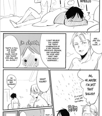 [AAAMOOO (chiyoko)] nee, hontou wa kimochiyokunain desho!? – Yuri!!! on ICE dj [Eng] – Gay Manga sex 13