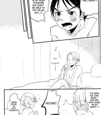 [AAAMOOO (chiyoko)] nee, hontou wa kimochiyokunain desho!? – Yuri!!! on ICE dj [Eng] – Gay Manga sex 21