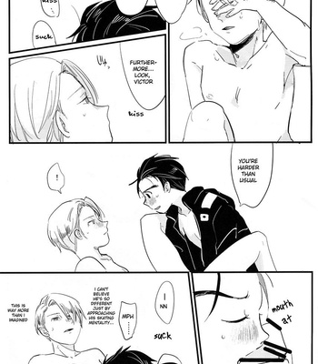 [AAAMOOO (chiyoko)] nee, hontou wa kimochiyokunain desho!? – Yuri!!! on ICE dj [Eng] – Gay Manga sex 25