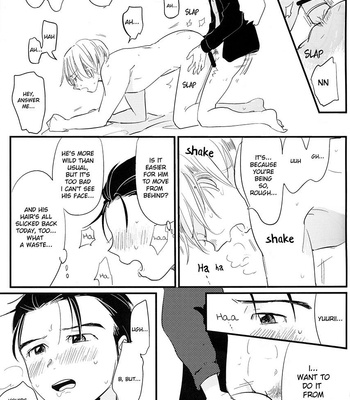 [AAAMOOO (chiyoko)] nee, hontou wa kimochiyokunain desho!? – Yuri!!! on ICE dj [Eng] – Gay Manga sex 29