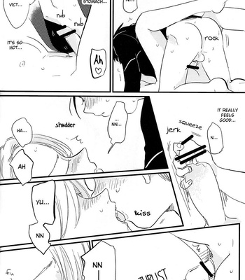 [AAAMOOO (chiyoko)] nee, hontou wa kimochiyokunain desho!? – Yuri!!! on ICE dj [Eng] – Gay Manga sex 34