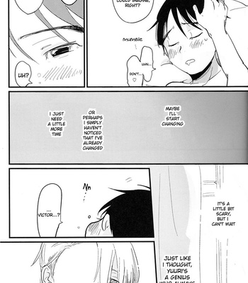 [AAAMOOO (chiyoko)] nee, hontou wa kimochiyokunain desho!? – Yuri!!! on ICE dj [Eng] – Gay Manga sex 41