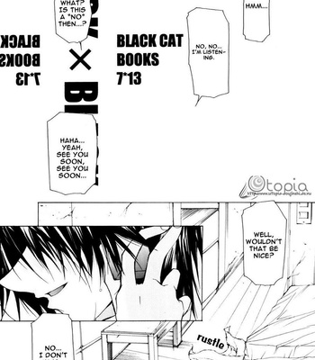 [MOCHIGOME Kotsubu] Black Cat dj – Black x Black [Eng] – Gay Manga sex 5