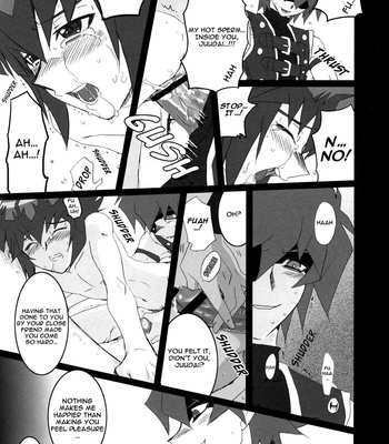 [Mijinko Paradise (AZUMA Jyuji)] Yu-Gi-Oh! GX dj – Kimi no Kokoro no Shikumi to Kouzou [Eng] – Gay Manga sex 13