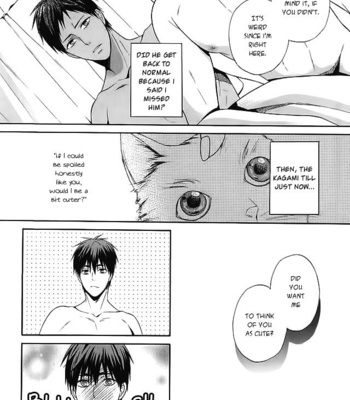 [sweetberry (Hoshino Rumia)] Ore no Kagami ga Konna ni Kawaii Wake ga Nai – Kuroko no Basuke dj [Eng] – Gay Manga sex 29