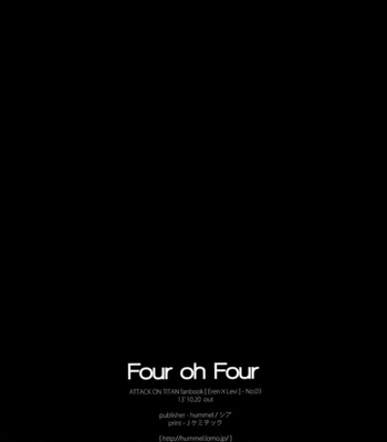 [Hummel] Shingeki no Kyojin dj – Four Oh Four [Eng] – Gay Manga sex 33