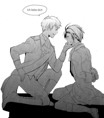 [R-21grams! (KISHIRO Yutaka)] Hetalia dj – Kimi no Ie no Kotoba de wa [Eng] – Gay Manga sex 20