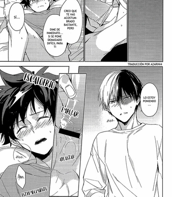 [Lapin] Please Don’t Say It | Por favor, no lo digas – Boku no hero Academia dj [Español] – Gay Manga sex 22
