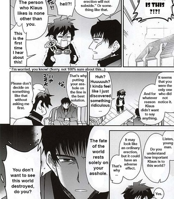 [Sonic (PANA)] BROKENBLADE – Kekkai Sensen dj [Eng] – Gay Manga sex 5