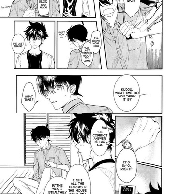 [Tetsu-Sabi (Huduki Roa)] Uso wa Koi no Hajimari – Detective Conan dj [Eng] – Gay Manga sex 14