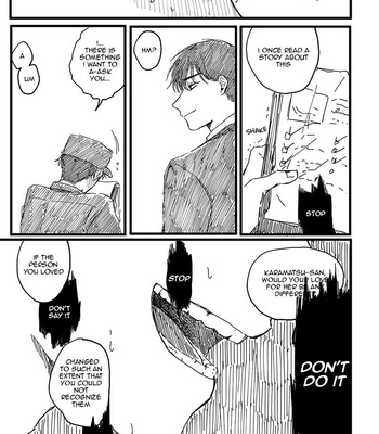 [Etwo] Raise no Yakusoku (Promise of the next life) – Osomatsu-san dj [Eng] – Gay Manga sex 40