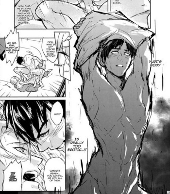[ZawraC] HONNE WA YOPPARATTA ATODE – Yuri!! on Ice dj [Eng] {FB} – Gay Manga sex 23