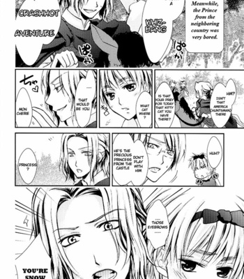 [Trompe L’oeil (TOKUMASA Atsuki)] Hetalia dj – Hontou wa Waraeru Grimm Douwa – Shirayukihime Hen [Eng] – Gay Manga sex 11