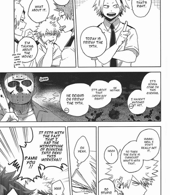 [Multivitamin/ ichiko] 13-Nichi no kin’youbi – Boku no Hero Academia dj [Eng] – Gay Manga sex 7