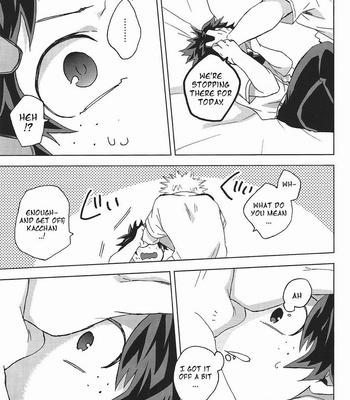 [Multivitamin/ ichiko] 13-Nichi no kin’youbi – Boku no Hero Academia dj [Eng] – Gay Manga sex 34
