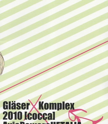 [Cocca] Hetalia dj – Glaser Komplex [Eng] – Gay Manga sex 22